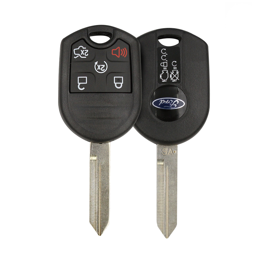 164-R7999 Genuine Ford Head Key Remote Buttons 2 - thumbnail